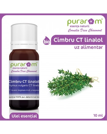 ULEI ESENTIAL DE CIMBRU CU LINALOL BIO